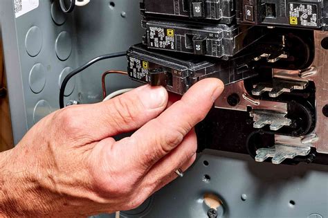 Find out the cost to replace an electrical panel. On every breaker, there will be an “On” and “Off” position. On a tripped breaker, the handle will be in the middle, neither On nor Off. To reset, flip the handle to Off first, then to On. Stand to the side of the panel and turn your face away when flipping breakers.